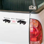 Rhinoceros - bumpersticker (Op Truck)