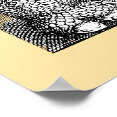 Rhinoceros by Albrecht Dürer 1515 Woodcut Poster (Hoek)