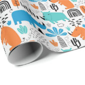 Rhinoceros! Cadeaupapier (Rol Hoek)