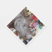 Rhinoceros Carousel Ride on Merry-Go-Round Servet (Hoek)