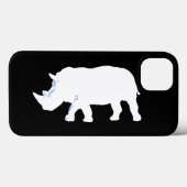 Rhinoceros Case-Mate iPhone Case (Achterkant (horizontaal))