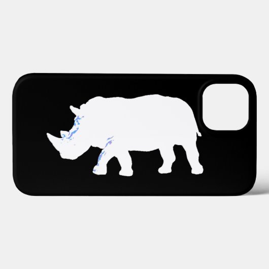 Rhinoceros Case-Mate iPhone Case (Achterkant (horizontaal))