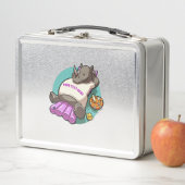 Rhinoceros die op een lio Funny Cartoon Rhino ligt (In situ)