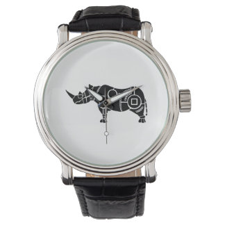 Rhinoceros Horloge