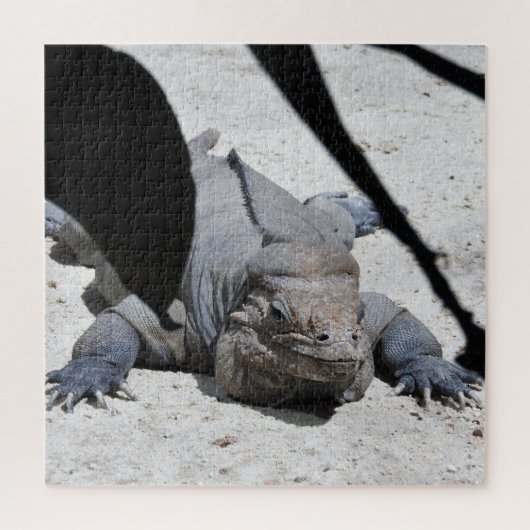 Rhinoceros Iguana Legpuzzel (Verticaal)