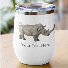 Rhinoceros Illustratie Rhino - Aangepast bericht