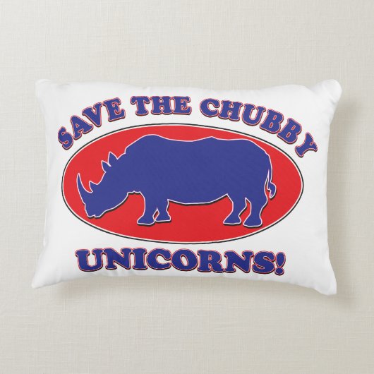 Rhinoceros in een Psychedelic Zebra Pattern Accent Kussen (Achterkant)