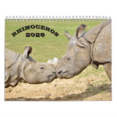 Rhinoceros-kalender Kalender (Hoes)