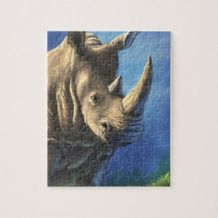 Rhinoceros Legpuzzel