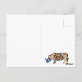 Rhinoceros Love Briefkaart (Achterkant)