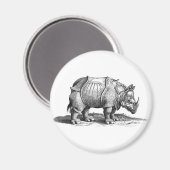 Rhinoceros Magneet (Voorkant / Achterkant)