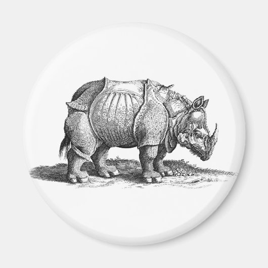 Rhinoceros Magneet (Voorkant)