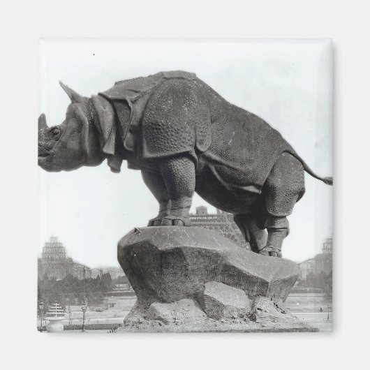 Rhinoceros Magneet (Voorkant)