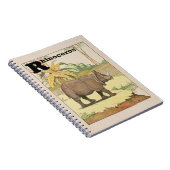 Rhinoceros Oerwouden Notitieboek (Rechterzijde)