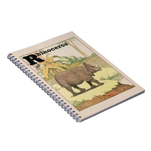 Rhinoceros Oerwouden Notitieboek (Rechterzijde)