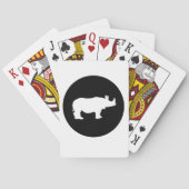 Rhinoceros Pokerkaarten (Achterkant)