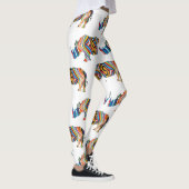 Rhinoceros Psychedelic Zebra Leggings (Rechts)