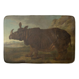 Rhinoceros (Rhino) (Wilde Dier) (door J.B. Oudry) Badmat