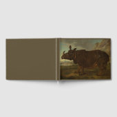 Rhinoceros (Rhino) (Wilde Dier) (door J.B. Oudry) Gastenboek (Volledig)