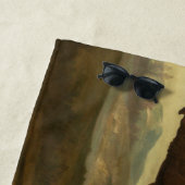 Rhinoceros (Rhino) (Wilde Dier) (door J.B. Oudry) Strandlaken (In situ)