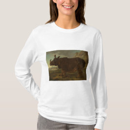 Rhinoceros (Rhino) (Wilde Dier) (door J.B. Oudry) T-shirt