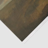 Rhinoceros (Rhino) (Wilde Dier) (door J.B. Oudry) Tissuepapier (Detail)