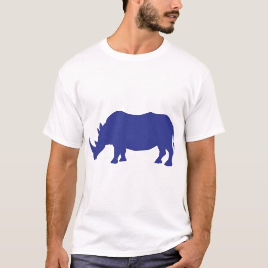 Rhinoceros Silhouette T-shirt (Voorkant)