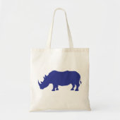Rhinoceros Silhouette Tote Bag (Voorkant)