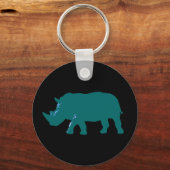 Rhinoceros Sleutelhanger (Achterkant)