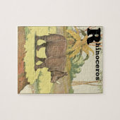 Rhinoceros Storybook Legpuzzel (Horizontaal)