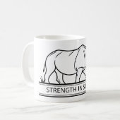 Rhinoceros - Strength In Silence Koffiemok (Voorkant links)