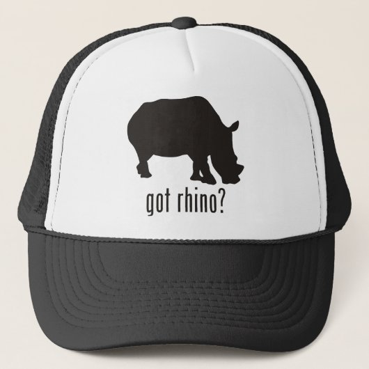 Rhinoceros Trucker Pet (Voorkant)