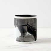 Rhinoceros Tweekleurige Koffiemok (Center)