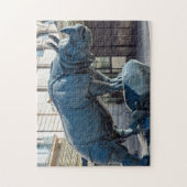 Rhinoceros voor musée d'Orsay - Parijs Legpuzzel (Verticaal)