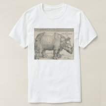 Rhinoceros Woodcut by Albrecht Durer