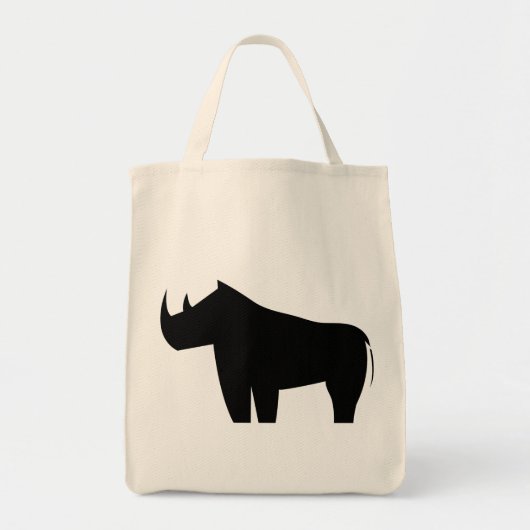 Rhinoceroses Rhino Tote Bag (Voorkant)