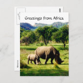 rhinogroeten briefkaart (Voorkant / Achterkant)