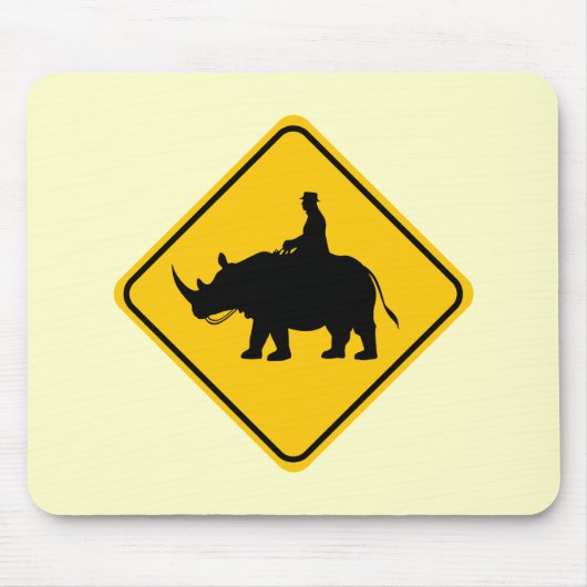 Rhinohback Rider Crossing Muismat (Voorkant)