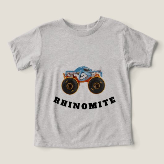 Rhinomite - Monster Truck Tshirt (Design voorkant)