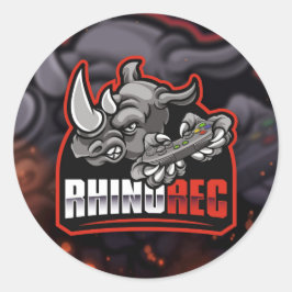RhinoRec Ronde Sticker
