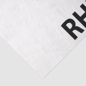 Rhinos Animal Funny Rhinos Tissuepapier (Detail)