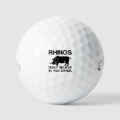 Rhinos Dont Believe Golfballen (Voorkant)