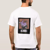Rhinos in het zwart t-shirt (Achterkant)