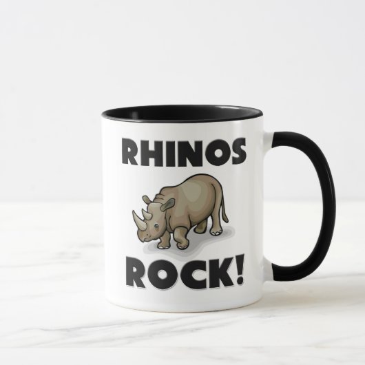 Rhinos Rock Mok (Rechts)