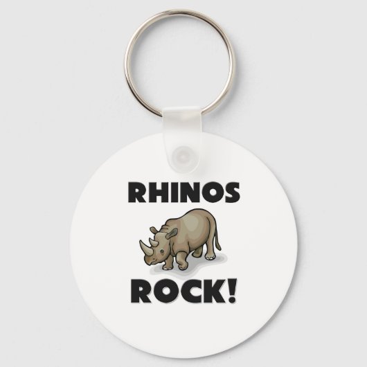 Rhinos Rock Sleutelhanger (Voorkant)