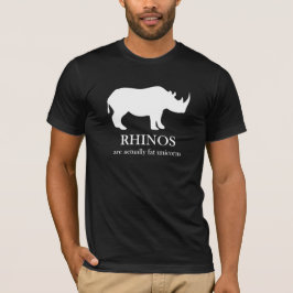 Rhinos zijn dikke eenhoorns T-shirt
