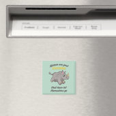 Rhinos zijn Unicorns Magneet (Insitu (Vaatwasser))