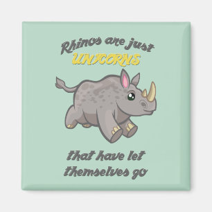 Rhinos zijn Unicorns Magneet