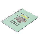Rhinos zijn Unicorns Notitieboek (Linkerzijde)