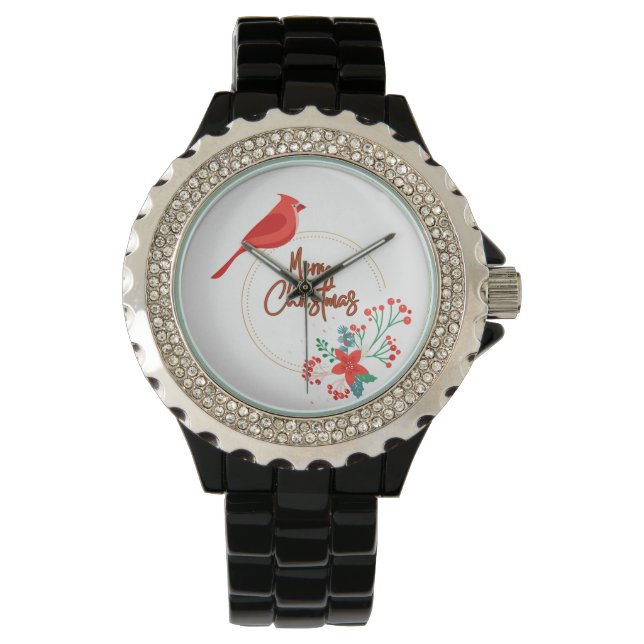 Rhinstone eWatch Horloge (Voorkant)